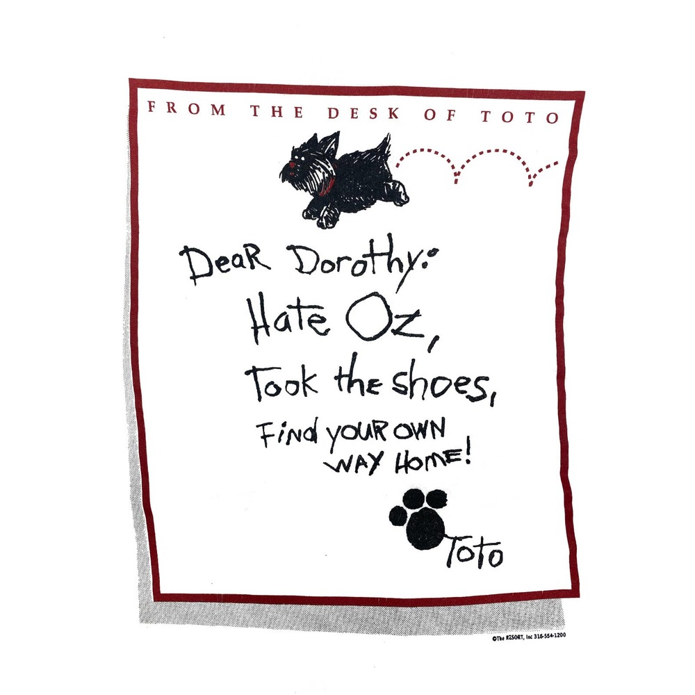 'Dear Dorothy From Toto" T-Shirt